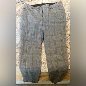 Banana republic plaid dress pants size 0 bootcut